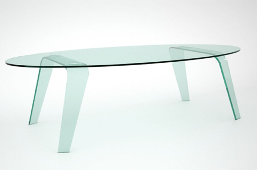 gemini table cristallo curvato calligaris 2009 emilio nanni design 2006 for bfgroup